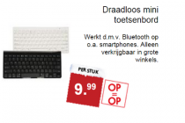 draadloos mini toetsenbord