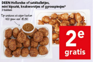 hollandse sateballetjes mini kipsate knakworstjes of gyrosspiesjes