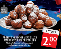 luxe ambachtelijke oliebollen