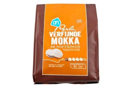 ah perla verfijnde mokka koffiepads