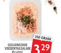 gegarneerde viscocktailsalade