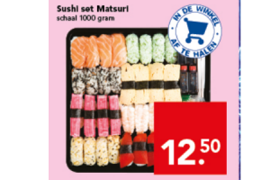 sushi set matsuri