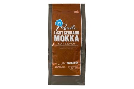 ah perla licht gebrand mokka koffiebonen