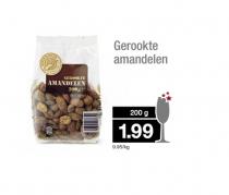 gerookte amandelen