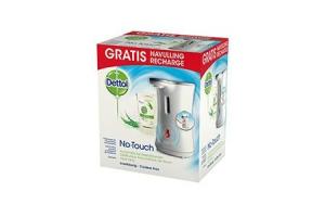 dettol no touch komkommer zeepdispenser silver