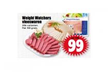 weight watchers vleeswaren