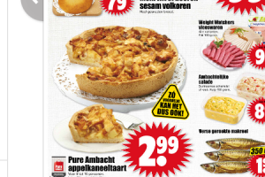 appelkaneeltaart