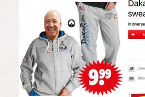 dakar joggingbroek of sweatjack