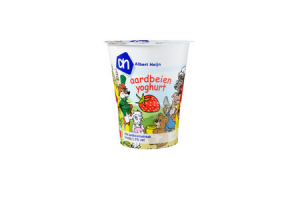 ah aardbeienyoghurt met verrassing