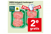 deen biologische hamburgers