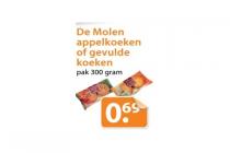de molen gevulde koeken of appelkoeken