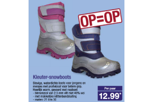 kleuter snowboots