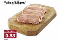 varkensfiletlapjes