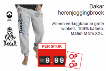 dakar herenjoggingbroek