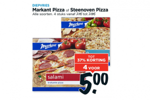 markant pizza of steenoven pizza