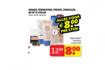 rimmel foundation poeder concealer bb of cc cream