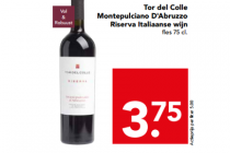 tor del colle montepulciano dabruzzo riserva italiaanse wijn