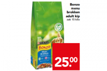 bonzo menu brokken adult kip