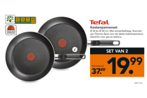 tefal koekenpannenset