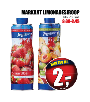 markant limonadesiroop