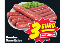 runder saucijsjes