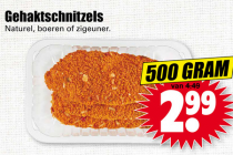 gehaktschnitzels