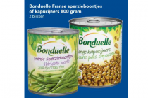 bonduelle franse sperzieboontjes of kapucijners