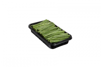 haricots verts of peulen verpakt