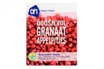 ah doosjevol granaatappelpitjes