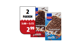 perfekt chocoladehagel xxl