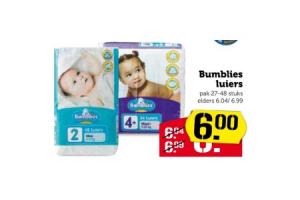 bumblies luiers