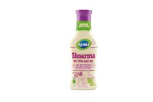 remia shoarma met extra knoflook saus