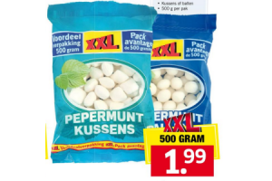 pepermunt kussens