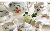 servies fruit  flower