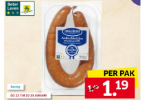 ambachtelijke rookworst