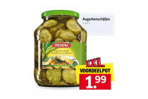 augurkenschijfjes