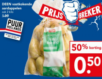deen aardappelen vastkokend