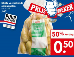 deen aardappelen vastkokend