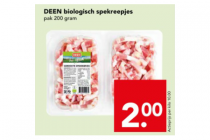 biologische spekreepjes