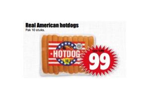 real american hotdogs
