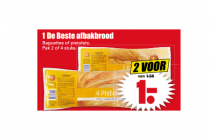 1 de beste afbakbrood