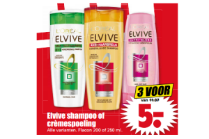 elvive shampoo of cremespoeling