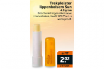 trekpleister lippenbalsem sun