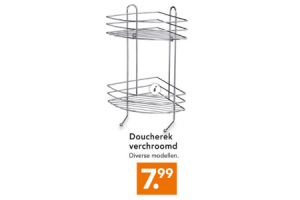 doucherek verchroomd