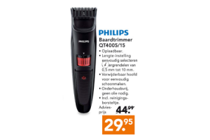 philips baardtrimmer qt400515