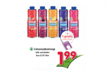 limonadesiroop alle varianten bus 075 liter