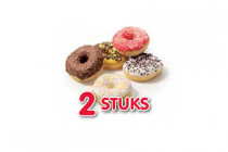 diverse donuts 2 stuks