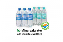 mineraalwater alle varianten 6x500 ml