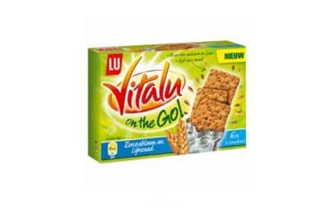 lu vitalu crackers on the go zonnebloem   lijnzaad