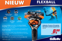 gillette fusion proglide flexball scheerapparaat